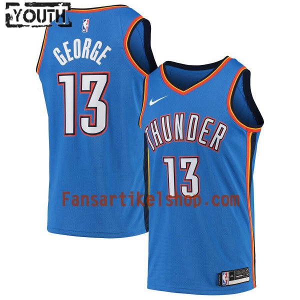 NBA Oklahoma City Thunder Trikot Paul George 13 Nike 2019-2020 Icon Edition Swingman - Kinder
